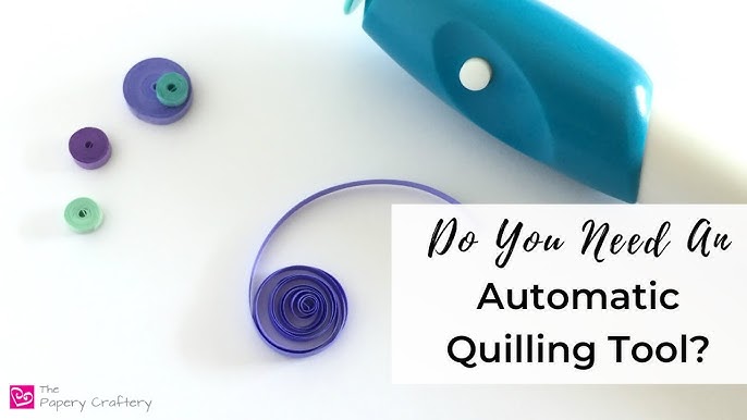 How to use Small Electric Quilling Tool 