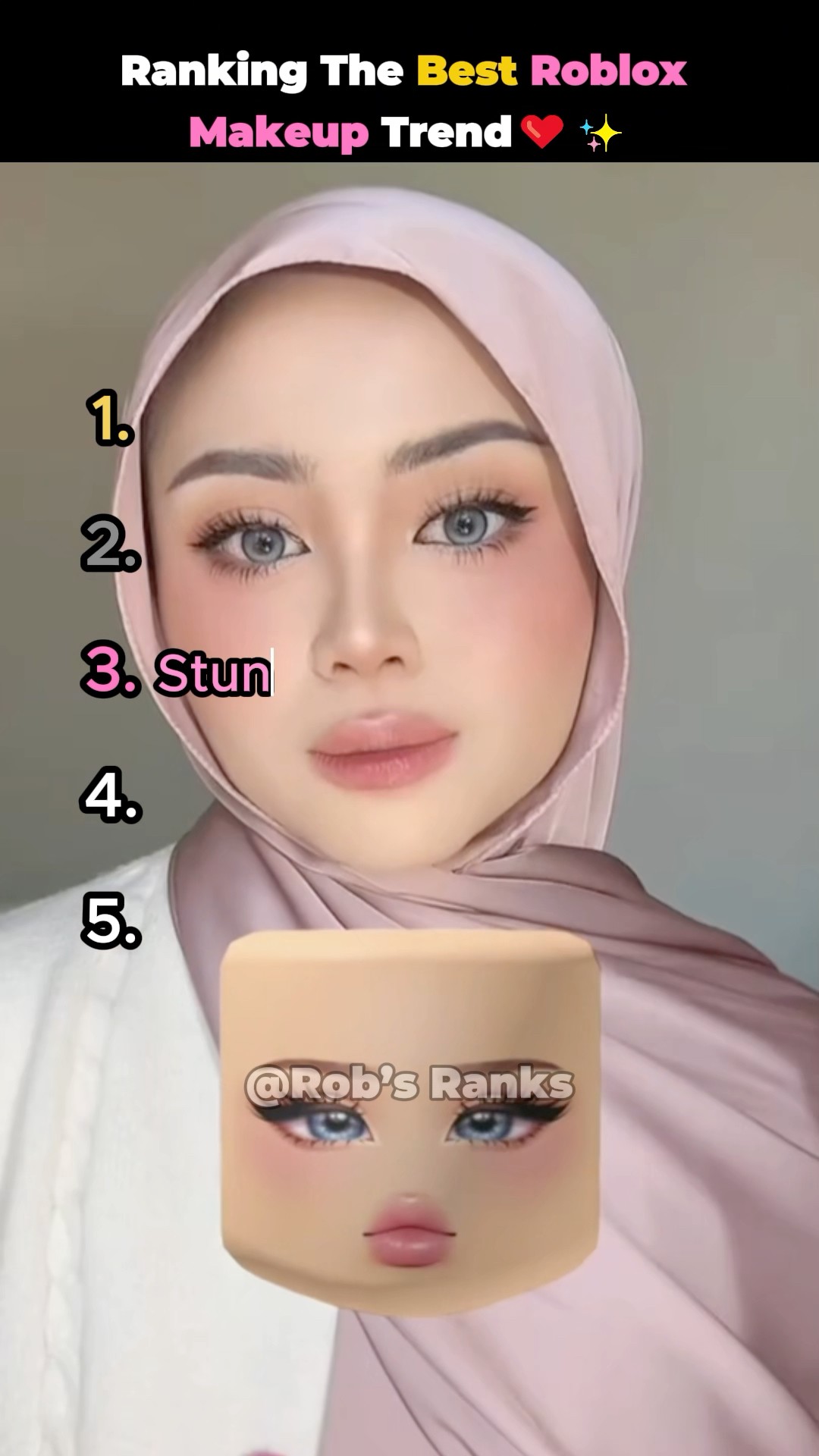 Ranking The Best Roblox Makeup Trend YouTube Oardefault 