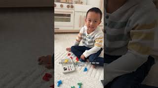 Looking for a screen-free game for your kiddos?! The @giikerglobal Super Blocks is it! #giiker