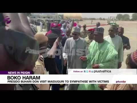 Presido Buhari Don Visit Maiduguri To Sympathise With Victims