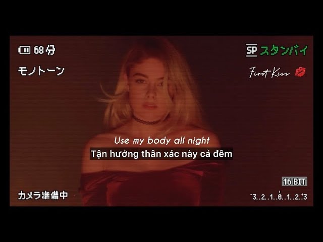 「Lyrics + Vietsub」 Downtown - Allie X (4K) | #firstkiss 💋 class=