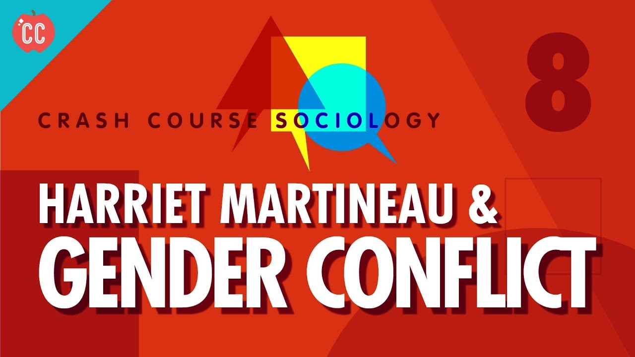 ⁣Harriet Martineau & Gender Conflict Theory: Crash Course Sociology #8