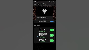 GOATS Airdrop eligibility | GOATS Airdrop listing date and price 2024