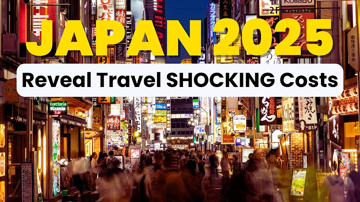 Real Japan Travel Prices 2025 – Flights, Food & Hotels BROKEN DOWN