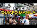 QUIAPO MANILA OF THE PHILIPPINES Walking Tour | Explore Quiapo Manila's CHURCH, STREETS & MARKETS