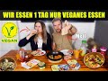 NUR VEGANES ESSEN FÜR 24 STUNDEN (ANDERS ALS ERWARTE 🤢)