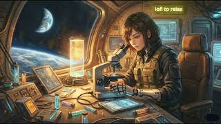 Lofi space station 🌌 chill beats for deep focus [1 hour loop]