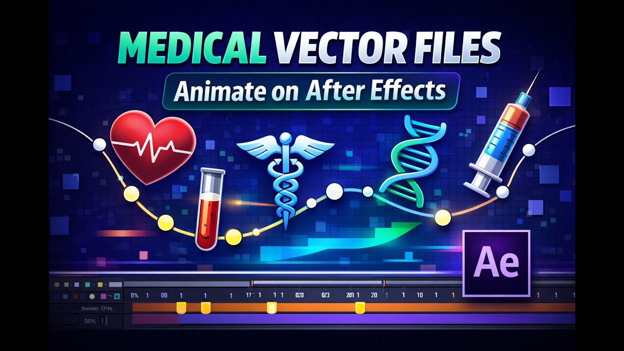 After Effects Medical Animation Tutorial | Vector Medical Illustrations