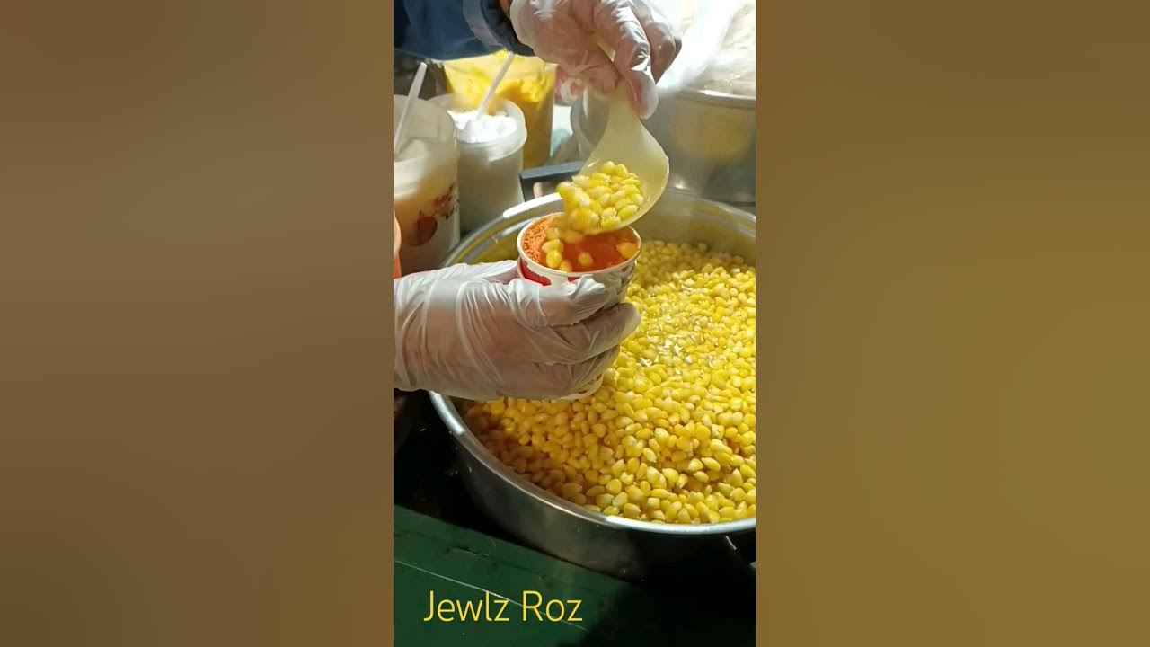 Cheesy Sweet Corn from Baguio Night Market / Butter and Cheese Corn / Sweet  Corn with Cheese Powder 