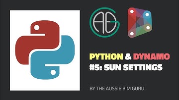 Python in Dynamo: View Sun Settings (API 3)