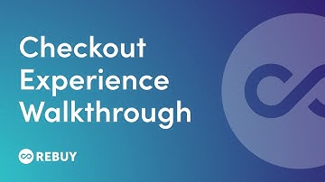 How to walkthrough your checkout experience | Rebuy Help Center