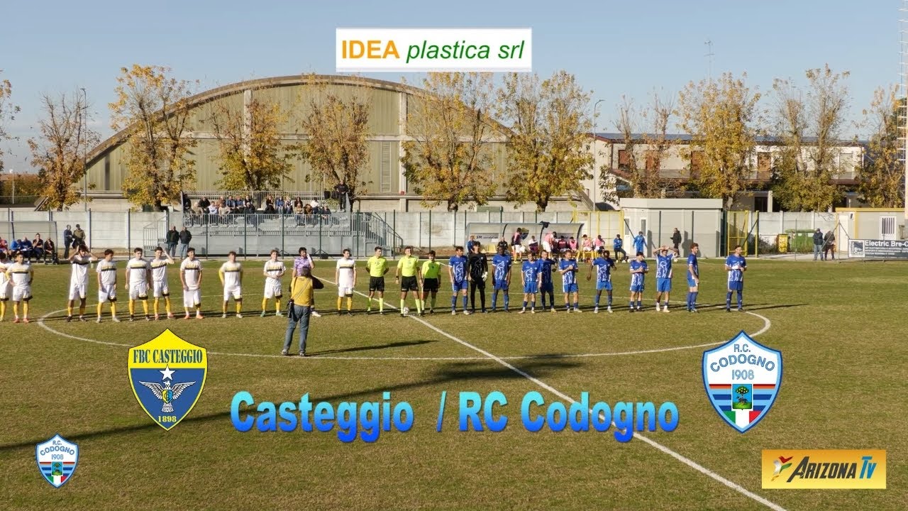 SPAZIO CODOGNO - CASTEGGIO / RC CODOGNO 1 - 1 - SINTESI - CALCIO ECCELLENZA LOMBARDIA GIRONE B