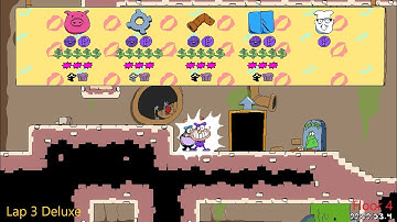 Pizza Tower Lap 3 Deluxe|Lap 3 P-Rank Floor 4