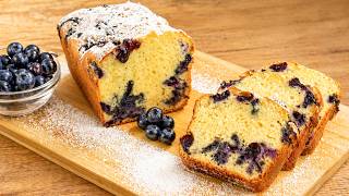 Chec cu afine si lamaie, reteta deliciosa, simpla si rapida