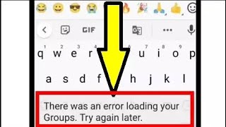 How To Fix Facebook Group There Was An Error Loading Your Groups Try Again Later Problem Solved