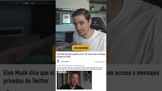 ELON MUSK REVELO ESTO AYER (IMPACTANTE)❗ #shorts #twitter #datospersonales #protecciondedatos