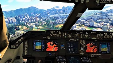 🔴Boeing 747 KAI TAK Landing Microsoft Flight Simulator NEW Update Full Flight Tutorial Review #ASMR