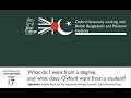 What does oxford look for jesus college british bangladeshi and pakistani outreach programme