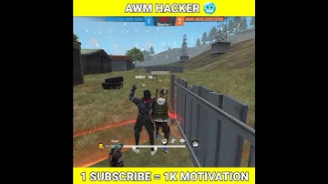 AWM HACKER🥵🥶IN MY GAME ! Auto headshot Hacker In My Game! #shorts #youtubeshorts