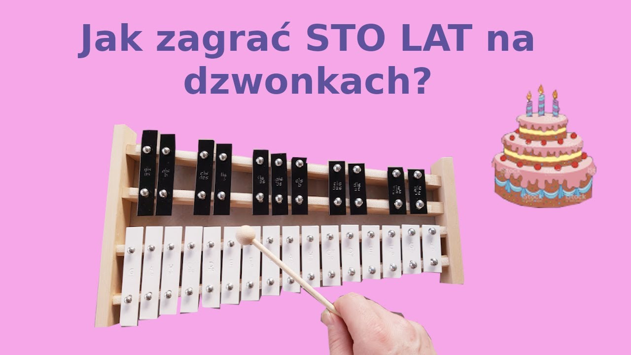 Sto Lat Dzwonki Chromatyczne Cymbalki Instrumental Cover Tutorial Youtube