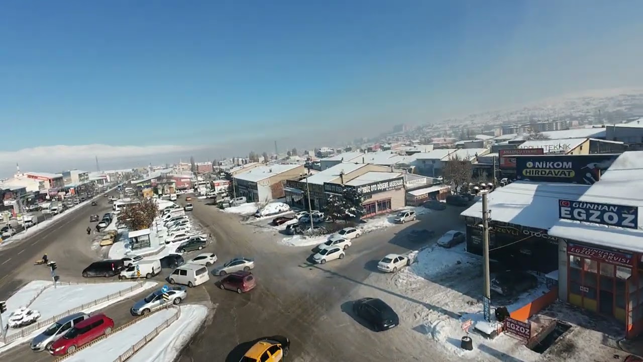 Erzurum Artvin karayolunda bulunan sanayi kavşağından İş yerimize nasıl gidiyoruz!