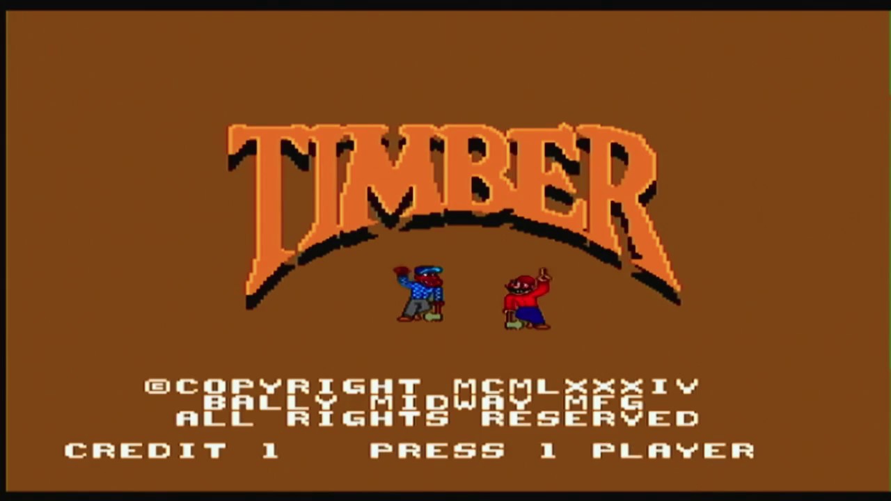 Timber - (Arcade 1 Credit) - Tubers High Score Challenge THSC - YouTube