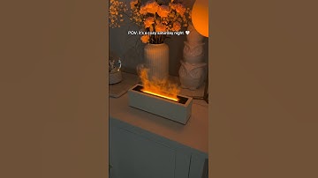 Adding some coziness to my room. 🤍 #aromatherapy #cozyvibes #diffusers #relaxing #cozyambience