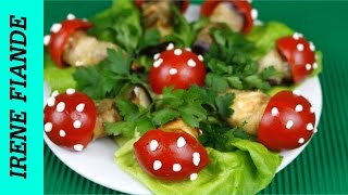 Рулетики из баклажан. Отменная закуска для любого застолья! Рулетики из баклажан. Отменная закуска для любого застолья!
