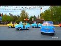 [4K] Luigi's Rollickin' Roadsters - Trackless Ride System - Luigi's Rollickin' Roadsters - Cars Land