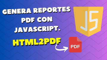 Convierte HTML en PDF con JavaScript - Guía Html2Pdf