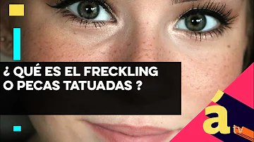 ¿Se pueden tatuar las pecas?