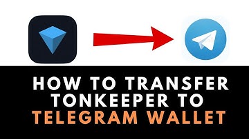 How to Transfer Tonkeeper to Telegram Wallet (BEST METHOD)