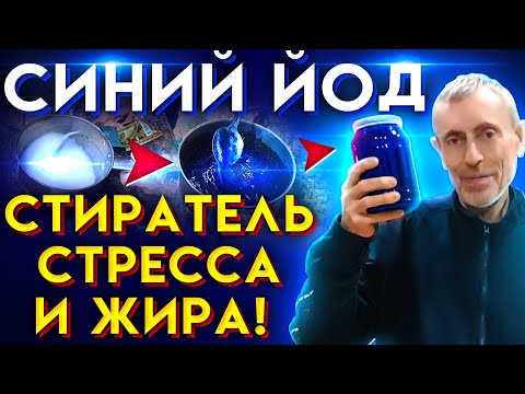 СИНИЙ ЙОД - Стиратель Стресса и Жира! Как Приготовить Оригинальный Рецепт Профессора Мохнача!