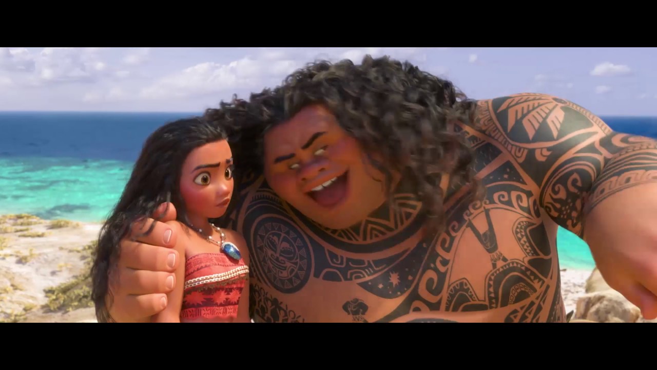 映画 モアナと伝説の海 英雄マウイの声優アツイ あの隠れキャラも登場する 俺のおかげさ フルバージョン Youtube