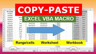 Macro to Copy-Paste data in Excel - All you need to know Profile