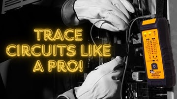 Hoe u eenvoudig circuits kunt traceren. Zoek welke zekering bij welk circuit hoort. Suretrace Cir...