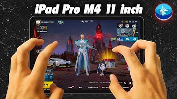 IPAD PRO M4 11 inch (120FPS Device) 🔥 IPAD BGMI HANDCAM 🔥 iOS 26 Liquid Glass BGMI Test