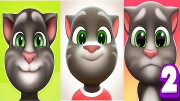 My Talking Tom VS Talking Tom Cat 2025 VS My Talking Tom 2