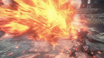 Dark Souls 3 Cinders Mod Weapon Showcase - Gargoyle Bident