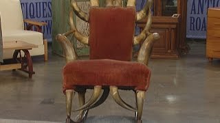 Summer means vintage appraisals on ANTIQUES ROADSHOW! Can you guess how the value of this Texas longhorn rocking chair 