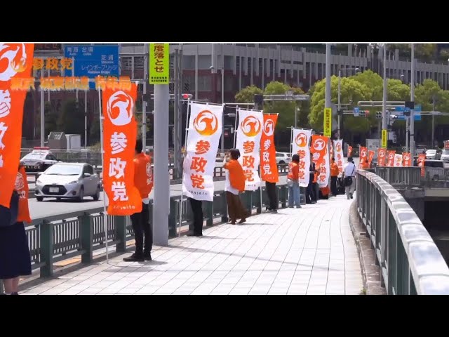 【東京 城東都連フォーカスVer.】参政党 青年局　辻立ち@お台場！　