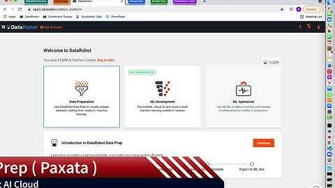 Datarobot Dataprep Demo