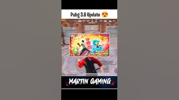 Pubg Mobile 3.6 Update is Crazy 🥵🔥|| Wait For End @MartinGamingYT #pubg #bgmi #bgmiupdate #shorts