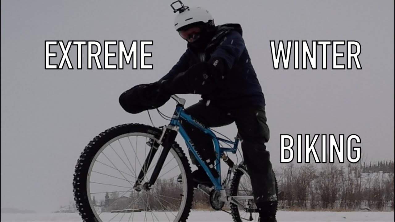 Extreme Winter Biking In -41 Celsius!