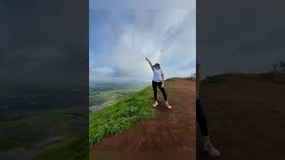 Simple Poses while Trekking|| #shorts ||Chamar Leni Trek Nashik