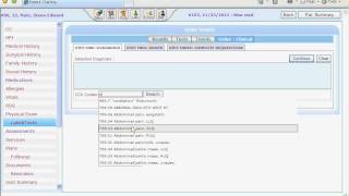 Emedpractice - Create Lab order