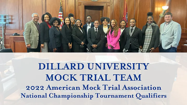 Dillard Mock Trial, First National Championship Qu...