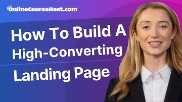 How to build a high-converting landing page with the page builder