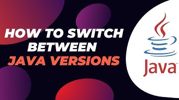 How to switch between the multiple Java versions (JDK) in Windows 10