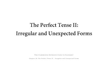 Chapter 28: The Cambridge Introduction to Sanskrit